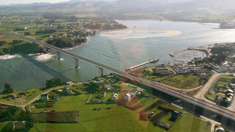 Hostal Ponte Dos Santos Ribadeo Exteriér fotografie