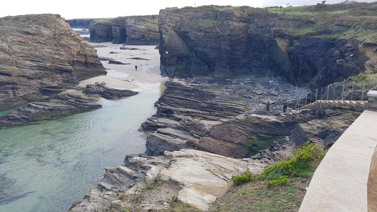 Hostal Ponte Dos Santos Ribadeo Exteriér fotografie