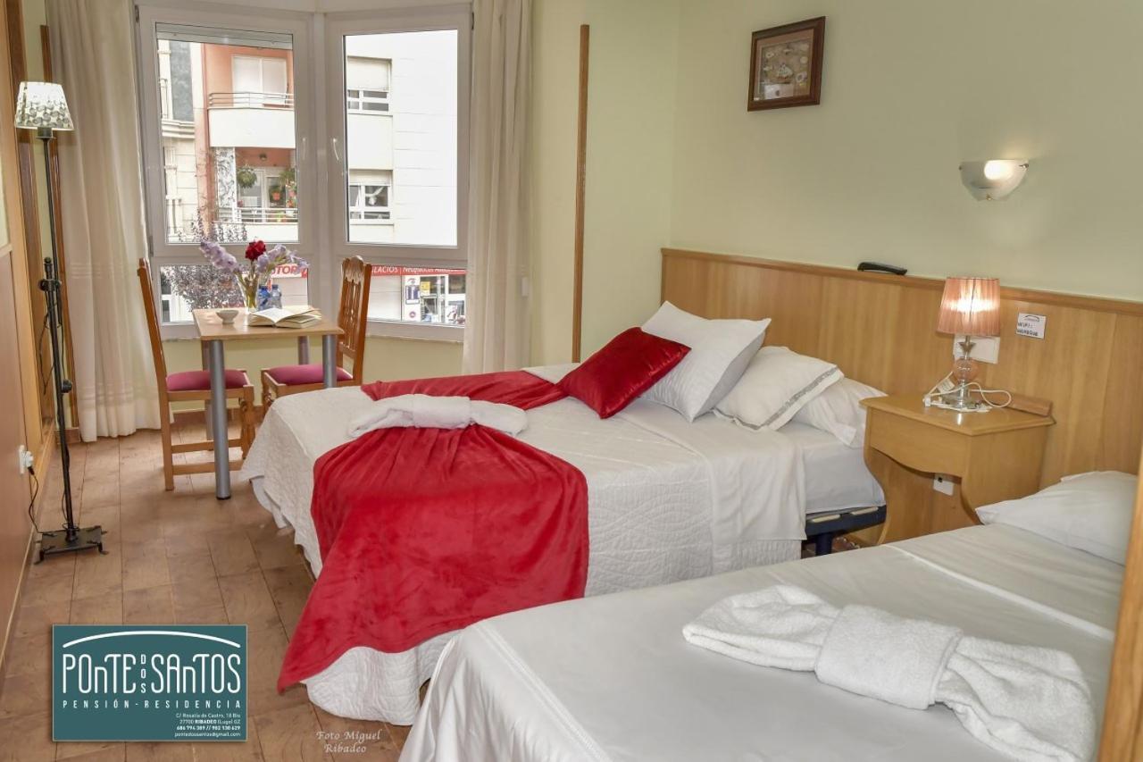 Hostal Ponte Dos Santos Ribadeo Exteriér fotografie